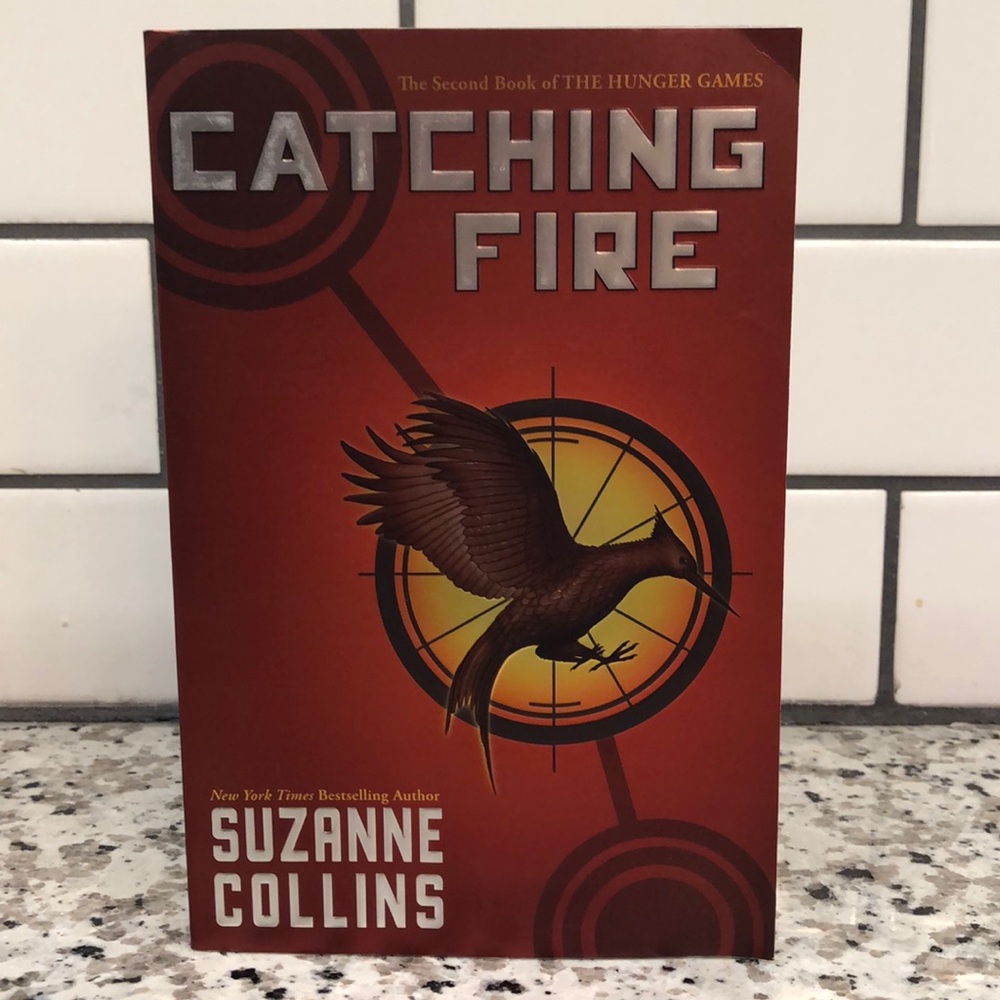 Catching Fire by Suzanne Collins (book two)